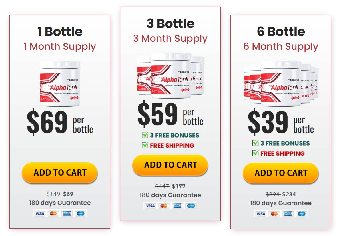 Alpha Tonic best price